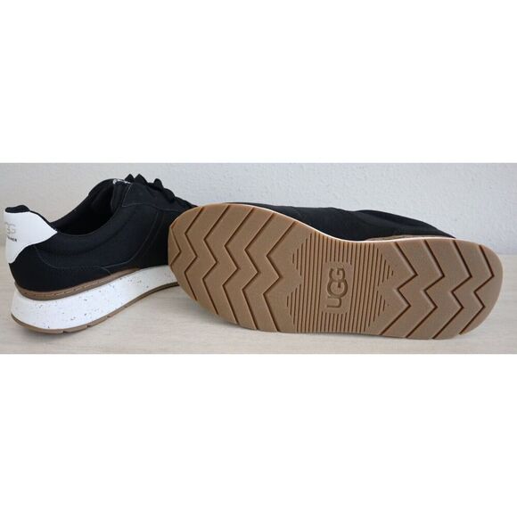 UGG 1136855 Women's Sz 7.5 Black/Coconut Milk White ReTrainer Sneaker Shoes - Picture 3 of 11